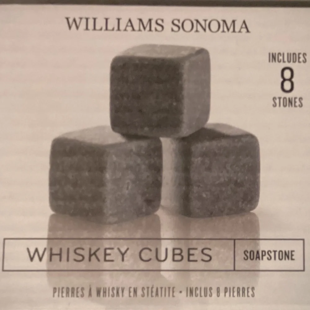 Williams Sonoma set of 8 Whiskey Cubes